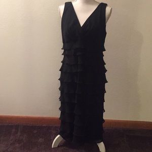 Black Ruffle Dress